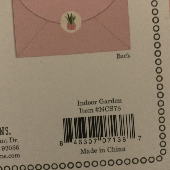 NWT OCS Designs - Indoor Garden Note Card Boxed Set - Picture 5 of 6